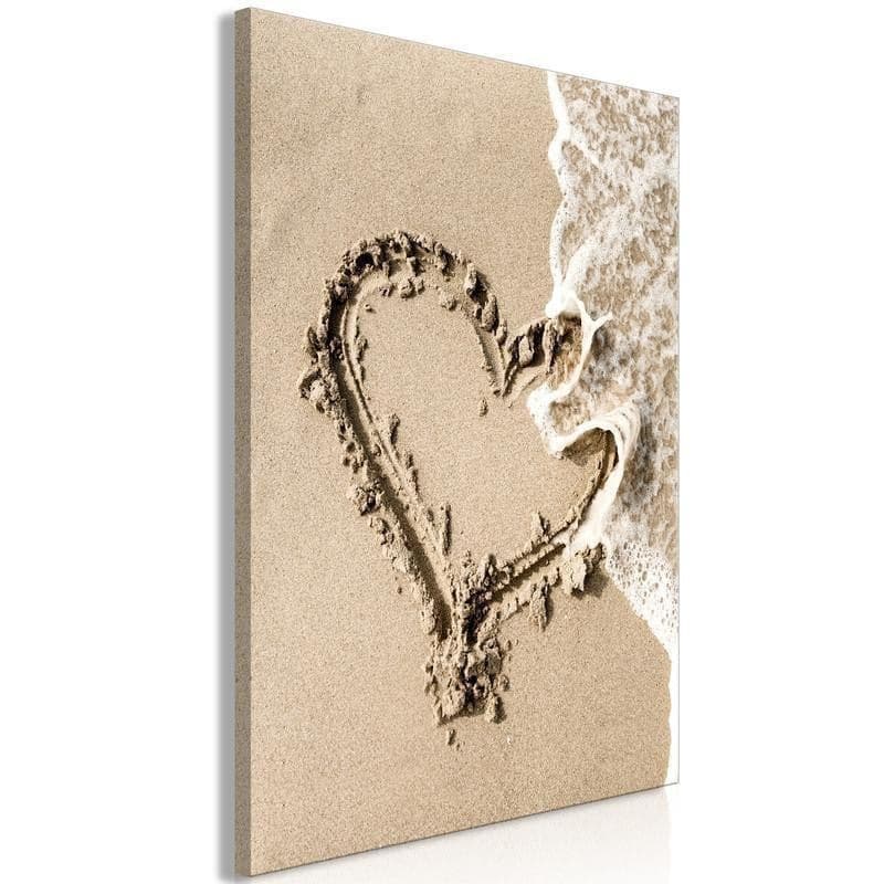 Quadro Wave of Love (1 Part) Vertical in Poster e stampe Collezione Casa - Trebisacce, commercioVirtuoso.it