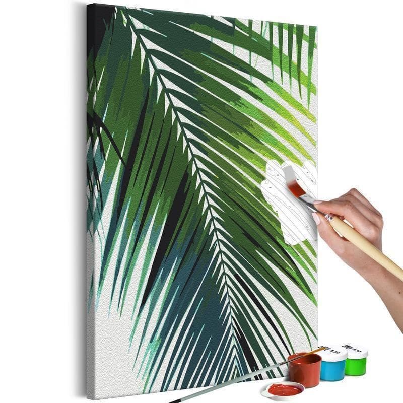 Quadro fai da te Green Plume in Poster e stampe Collezione Casa - Trebisacce, commercioVirtuoso.it