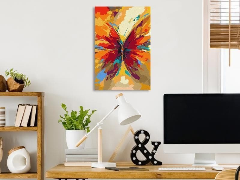 Quadro fai da te Multicolored Butterfly in Kit per pittura diamante Collezione Casa - Trebisacce, commercioVirtuoso.it