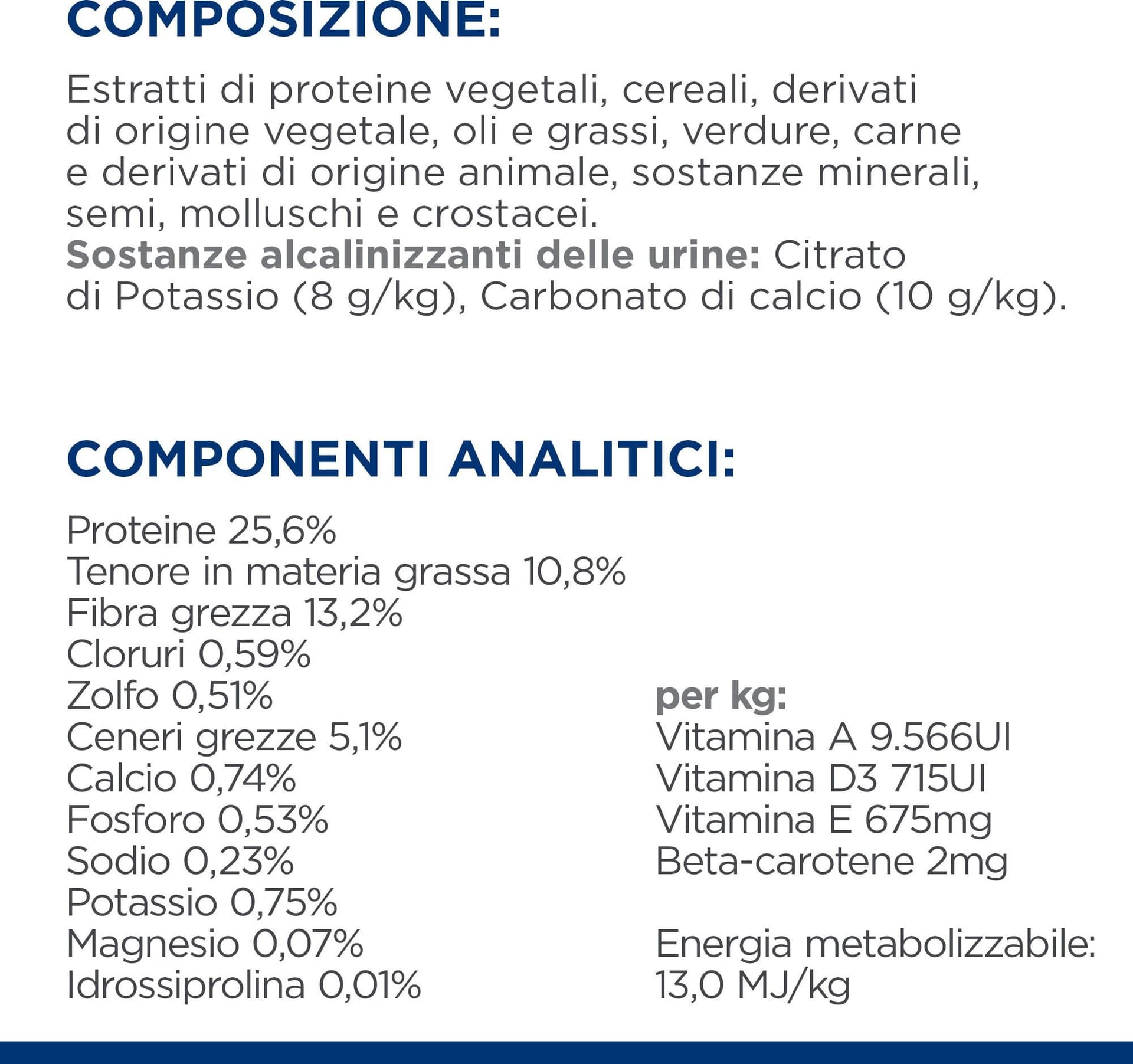 Hill's Prescription Diet Urinary+Metabolic secco Cani Adulti in Secco 101 Market - Poggibonsi, commercioVirtuoso.it