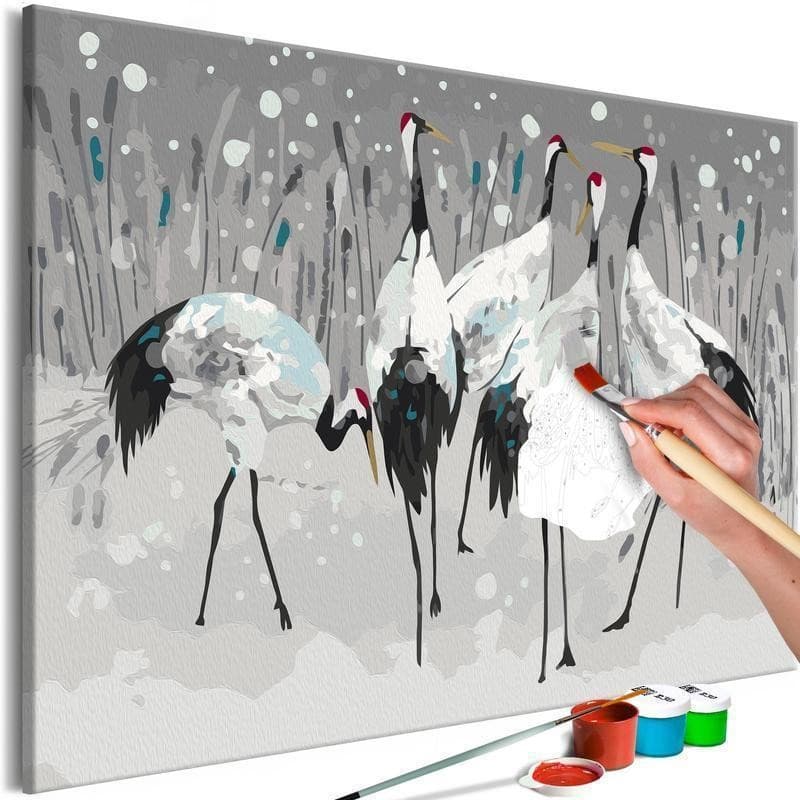 Quadro fai da te Stork Family
