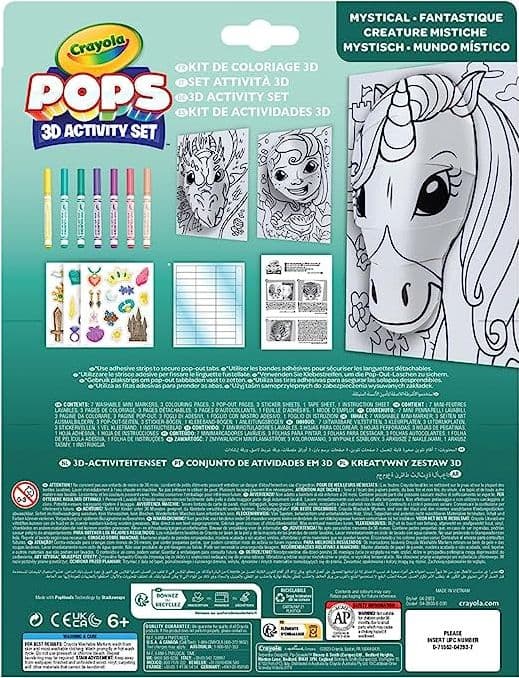 04-2803 - Color Pops Tema Creature Fantastiche in Kit di pittura Centro Bimbo - Siderno, commercioVirtuoso.it