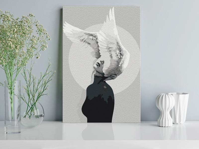 Quadro fai da te Woman With Wings in Kit per pittura diamante Collezione Casa - Trebisacce, commercioVirtuoso.it