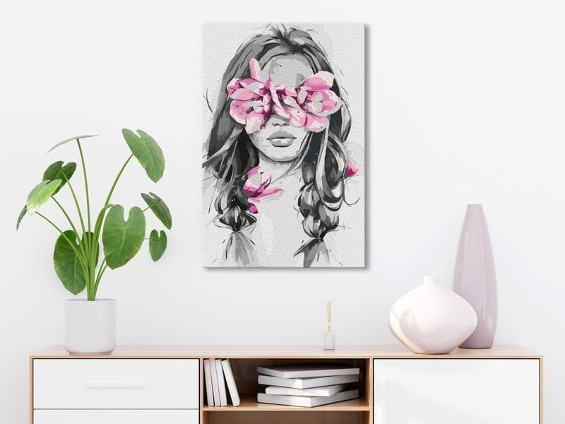Quadro fai da te Flowers On Eyes in Kit per pittura diamante Collezione Casa - Trebisacce, commercioVirtuoso.it