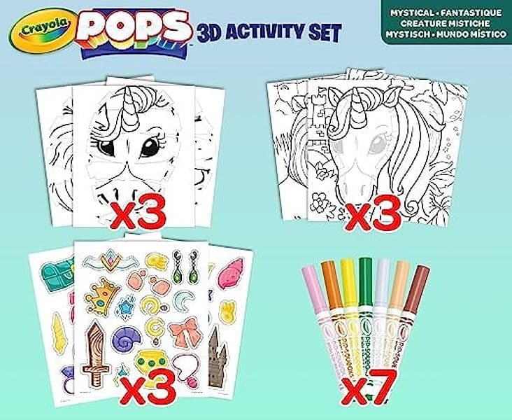 04-2803 - Color Pops Tema Creature Fantastiche in Kit di pittura Centro Bimbo - Siderno, commercioVirtuoso.it