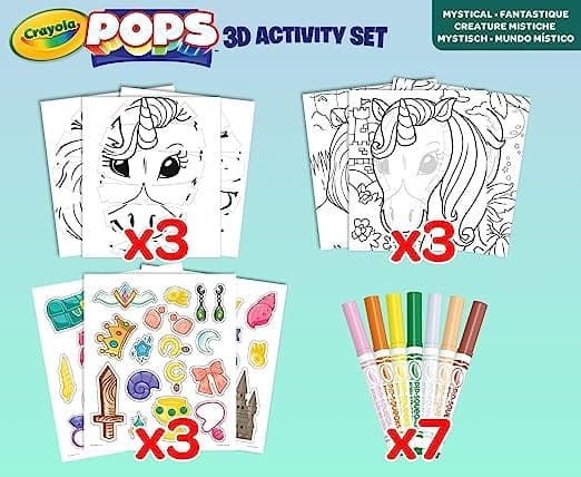 04-2803 - Color Pops Tema Creature Fantastiche in Kit di pittura Centro Bimbo - Siderno, commercioVirtuoso.it