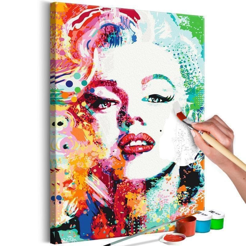 Quadro fai da te Charming Marilyn