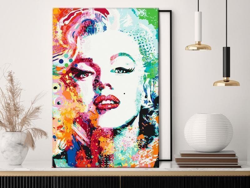 Quadro fai da te Charming Marilyn in Poster e stampe Collezione Casa - Trebisacce, commercioVirtuoso.it