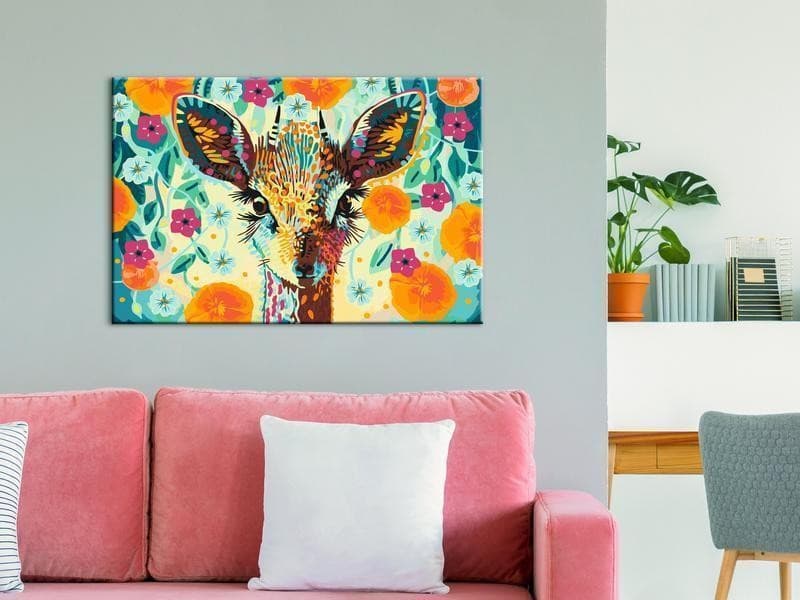 Quadro fai da te Little Doe in Dipingere con i numeri Collezione Casa - Trebisacce, commercioVirtuoso.it