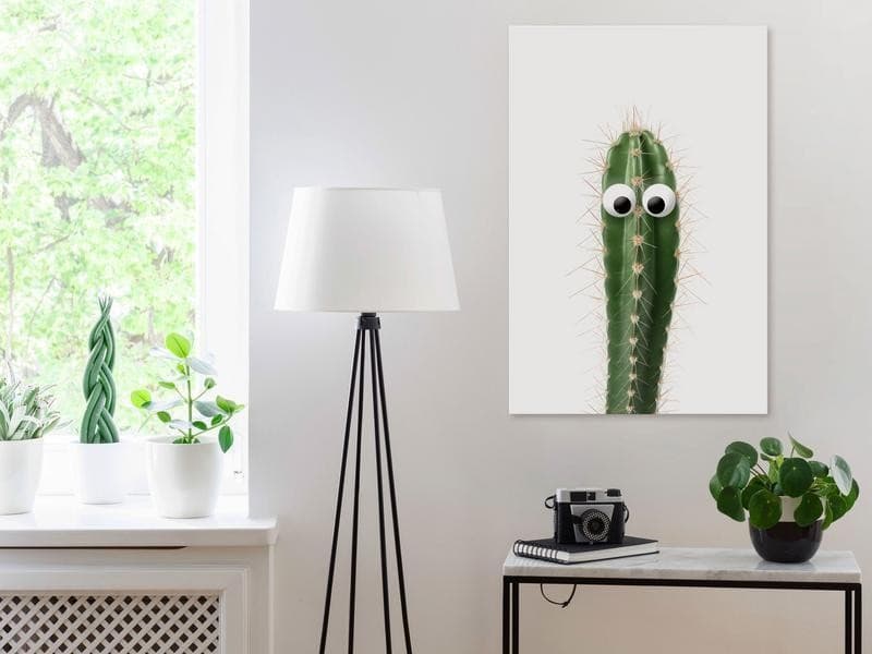 Quadro Live Cactus (1 Part) Vertical in Poster e stampe Collezione Casa - Trebisacce, commercioVirtuoso.it