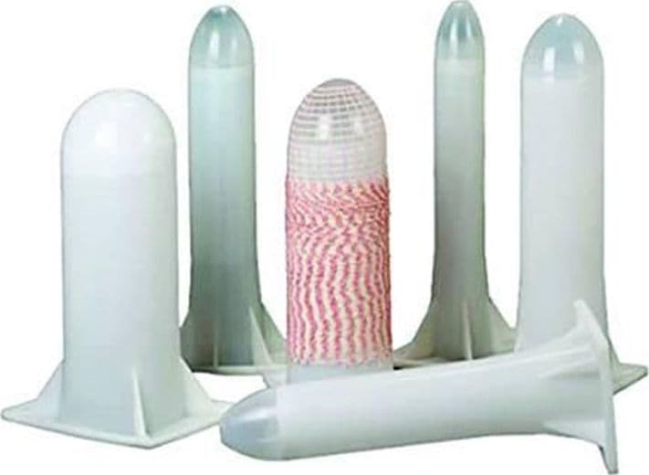 TUBO OGIVA PER INSACCATI IN POLIPROPILENE BIANCO - mm.106 FER 437400 in prodotto EuroStore07 - Alatri, commercioVirtuoso.it
