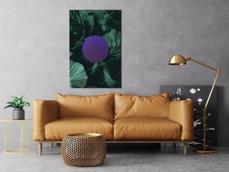 Quadro Botanical Abstraction (1 Part) Vertical in Poster e stampe Collezione Casa - Trebisacce, commercioVirtuoso.it