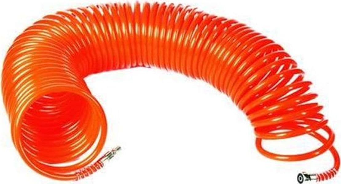 TUBO SPIRALATO PER COMPRESSORI CON ATTACCO RAPIDO + BAIONETTA ø mm.6X8 mt.15 in prodotto EuroStore07 - Alatri, commercioVirtuoso.it