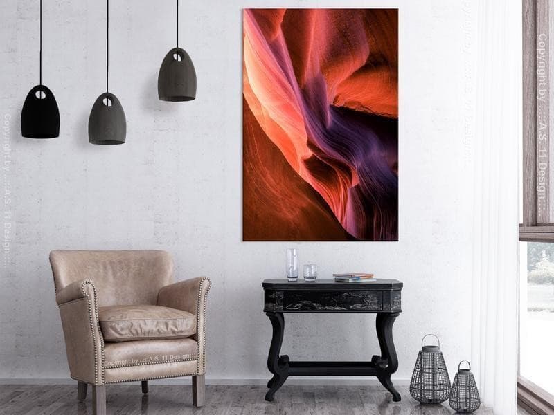 Quadro Inside the Canyon (1 Part) Vertical in Poster e stampe Collezione Casa - Trebisacce, commercioVirtuoso.it