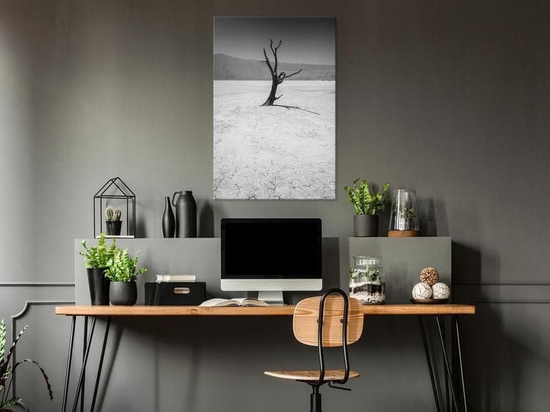 Quadro Tree in the Desert (1 Part) Vertical in Poster e stampe Collezione Casa - Trebisacce, commercioVirtuoso.it