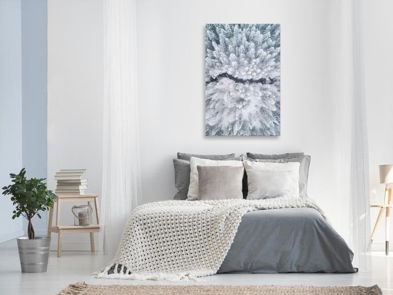 Quadro Tree Crowns (1 Part) Vertical in Poster e stampe Collezione Casa - Trebisacce, commercioVirtuoso.it