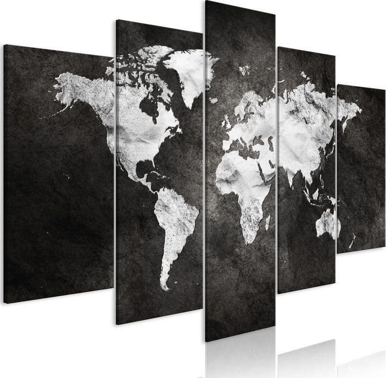 Quadro Dark World (5 Parts) Wide in Dipinti Collezione Casa - Trebisacce, commercioVirtuoso.it