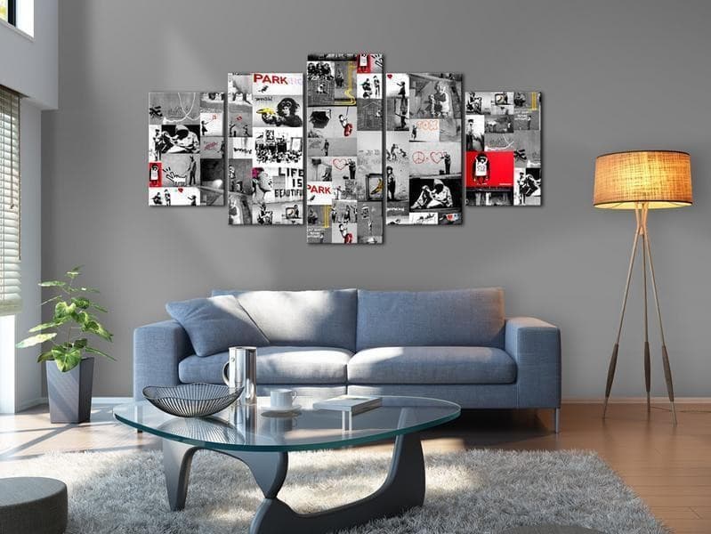 Quadro Street Art Banksy IV in Poster e stampe Collezione Casa - Trebisacce, commercioVirtuoso.it