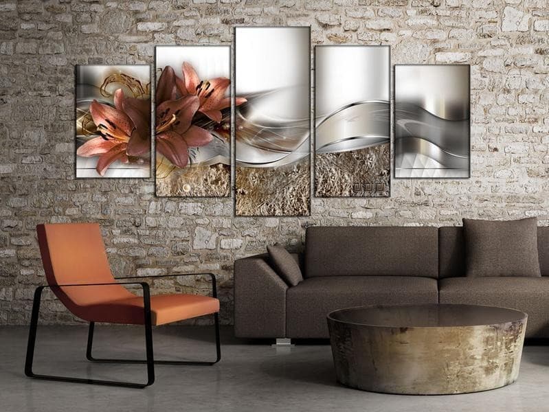 Quadro Onda marsala in Poster e stampe Collezione Casa - Trebisacce, commercioVirtuoso.it
