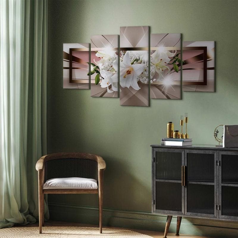 Quadro Emerging from the Underworld (5 Parts) Wide in Poster e stampe Collezione Casa - Trebisacce, commercioVirtuoso.it