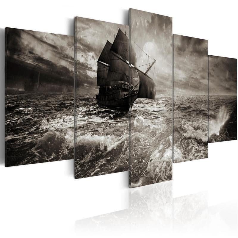 Quadro Nave durante una tempesta in Poster e stampe Collezione Casa - Trebisacce, commercioVirtuoso.it