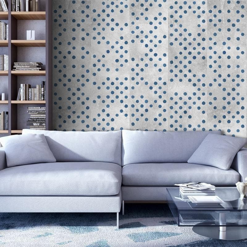 Fotomurale Dots on Concrete in Carta da parati Collezione Casa - Trebisacce, commercioVirtuoso.it