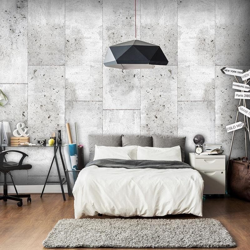 Fotomurale Concretum murum in Carta da parati Collezione Casa - Trebisacce, commercioVirtuoso.it