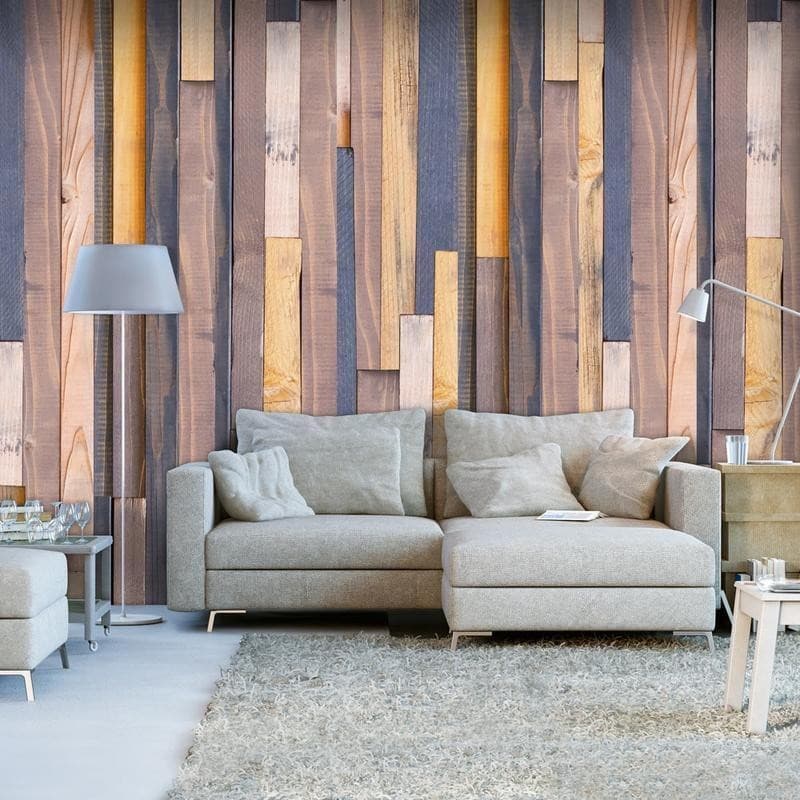 Fotomurale Patto di legno in Carta da parati Collezione Casa - Trebisacce, commercioVirtuoso.it