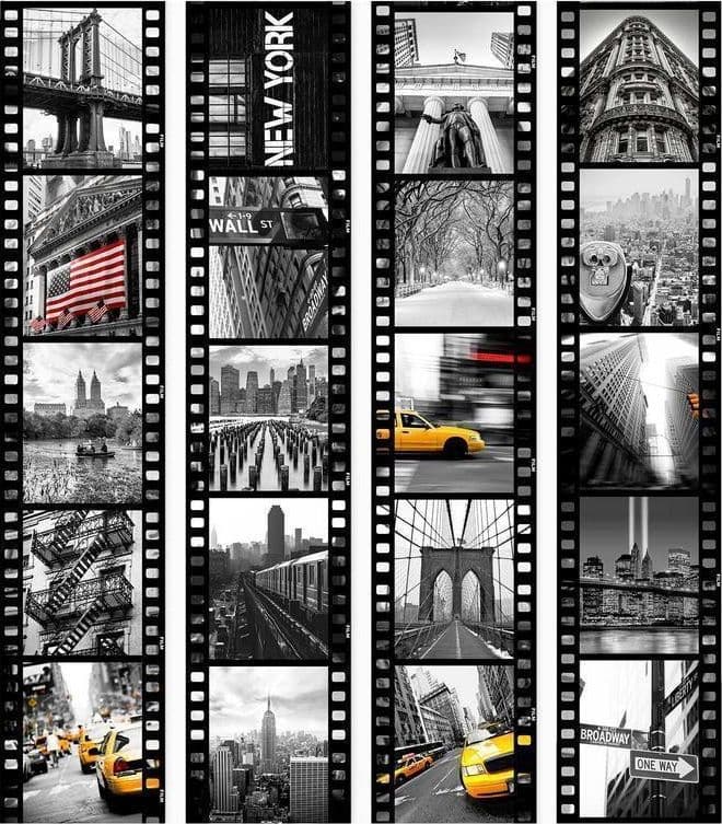 Fotomurale NY Diversity (collage) in Carta da parati Collezione Casa - Trebisacce, commercioVirtuoso.it