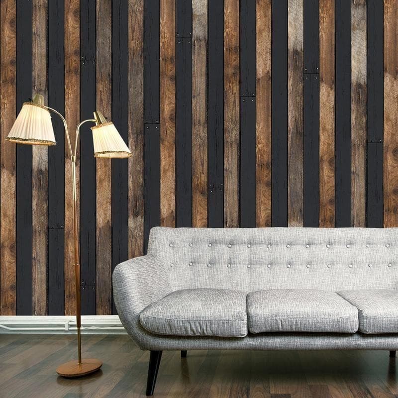 Fotomurale Duetto di legno in Carta da parati Collezione Casa - Trebisacce, commercioVirtuoso.it
