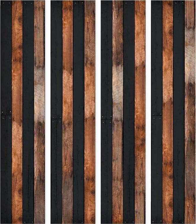 Fotomurale Duetto di legno in Carta da parati Collezione Casa - Trebisacce, commercioVirtuoso.it