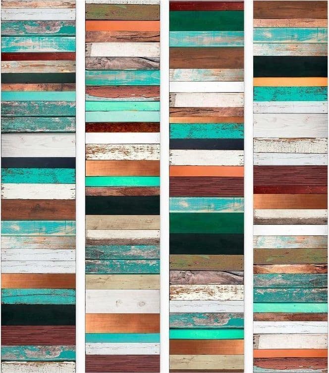 Fotomurale Struttura di legno in Carta da parati Collezione Casa - Trebisacce, commercioVirtuoso.it