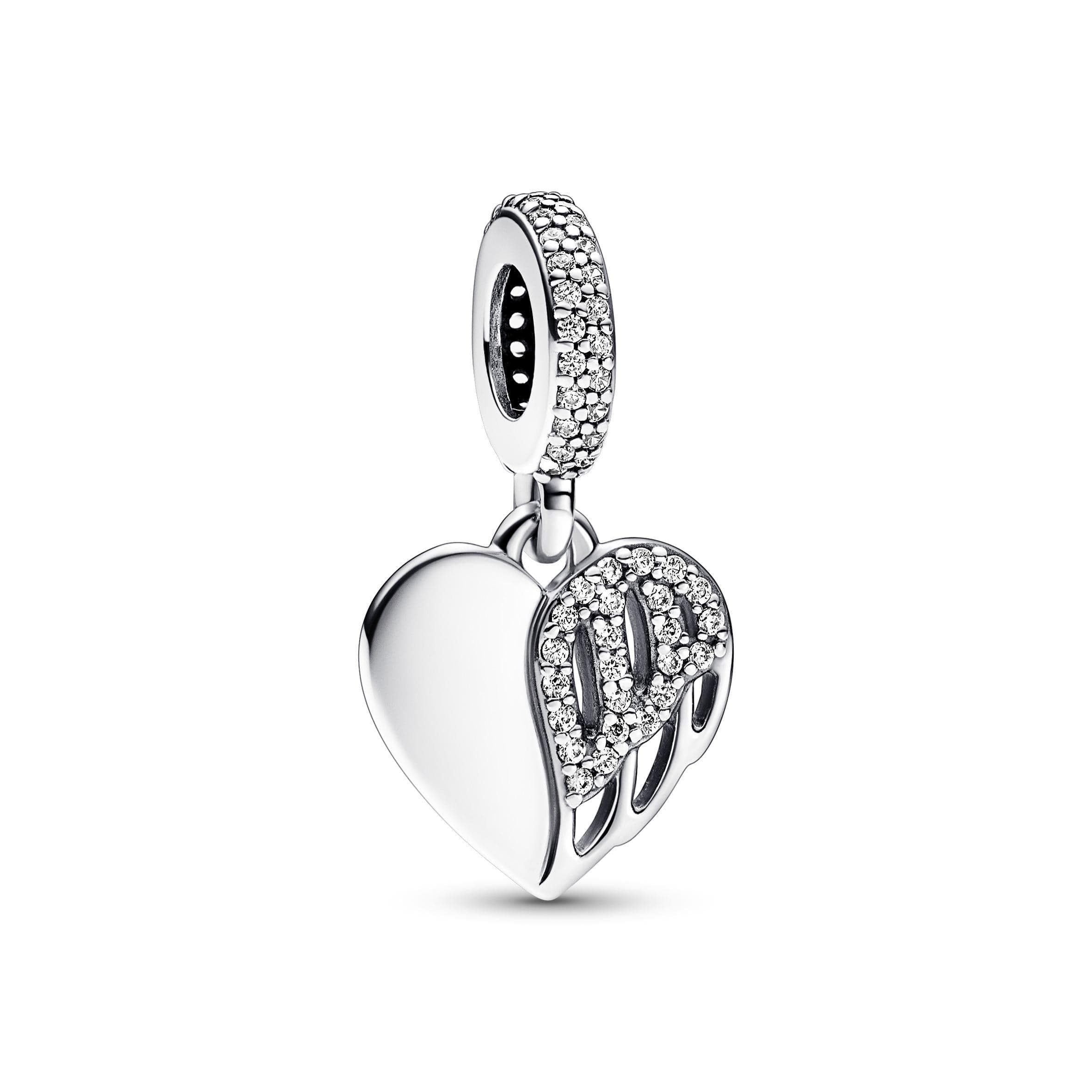 Pandora - Charm Pendente Cuore, i Nostri Angeli