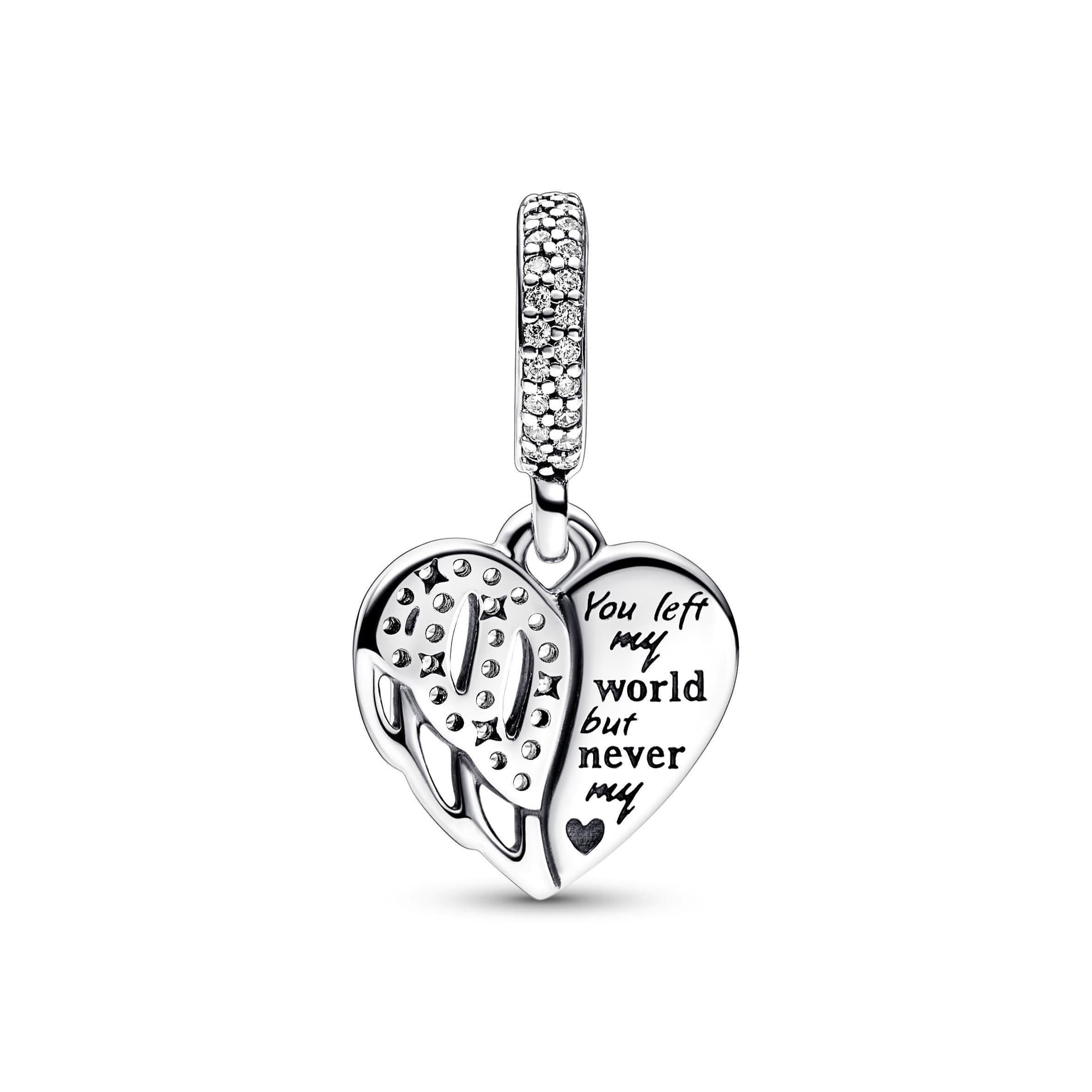 Pandora - Charm Pendente Cuore, i Nostri Angeli in Bead Charm Alba Gioielli - Casoria, commercioVirtuoso.it