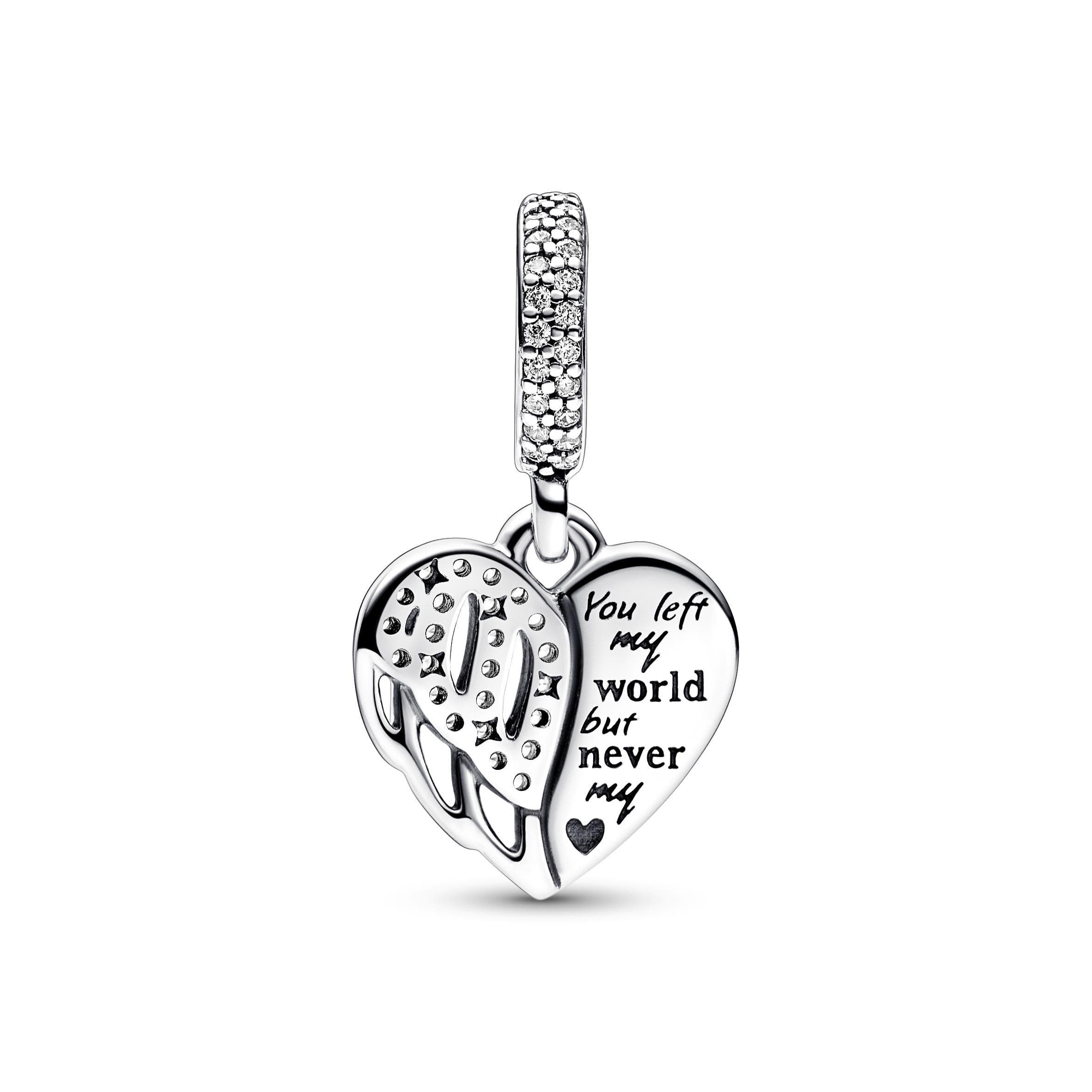 Pandora - Charm Pendente Cuore, i Nostri Angeli in Bead Charm Alba Gioielli - Casoria, commercioVirtuoso.it