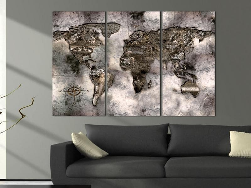 Quadri di sughero Opalescent Map [Cork Map] in Bacheche Collezione Casa - Trebisacce, commercioVirtuoso.it