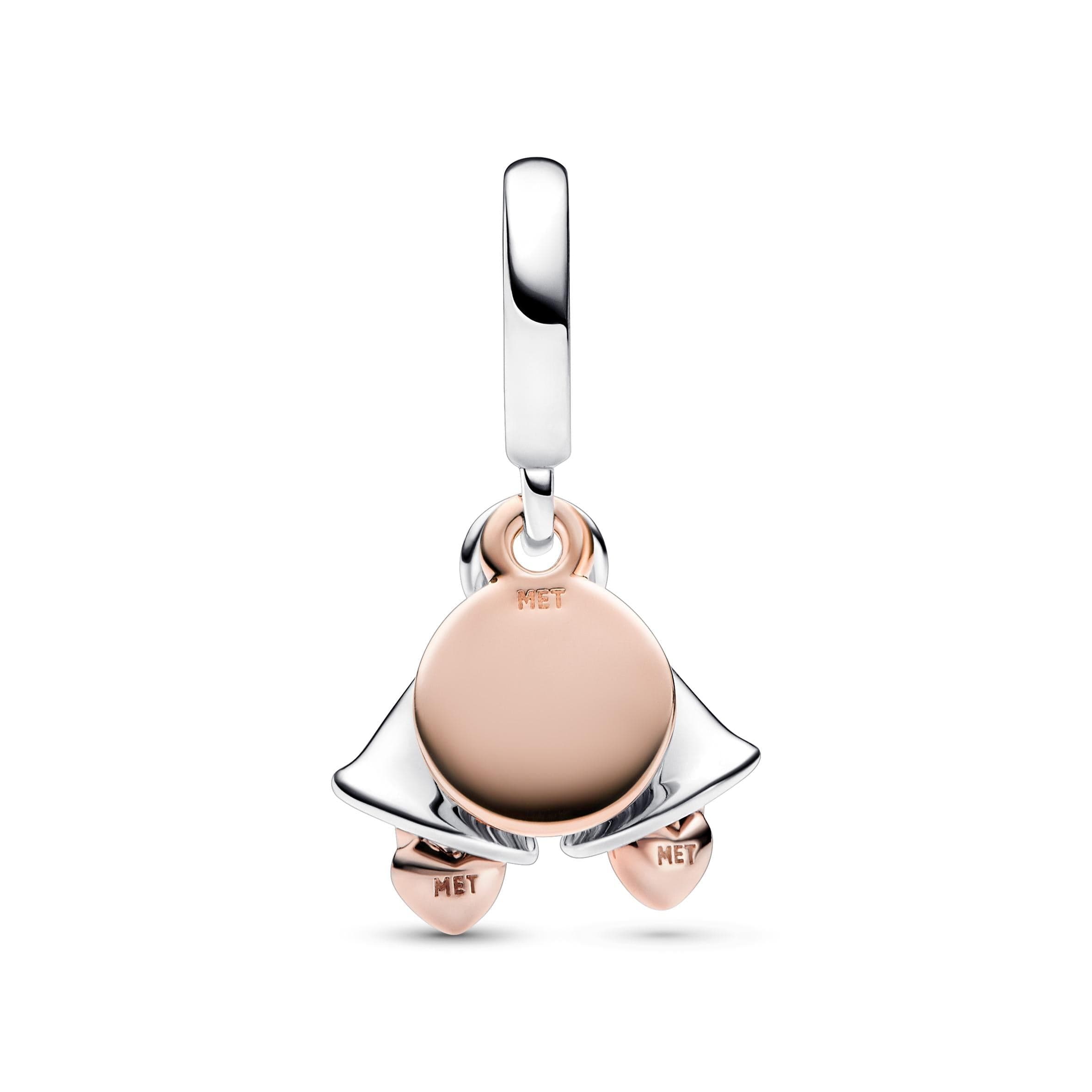 Pandora - Charm Pendente Campane Nuziali "Just Married" in Bead Charm Alba Gioielli - Casoria, commercioVirtuoso.it
