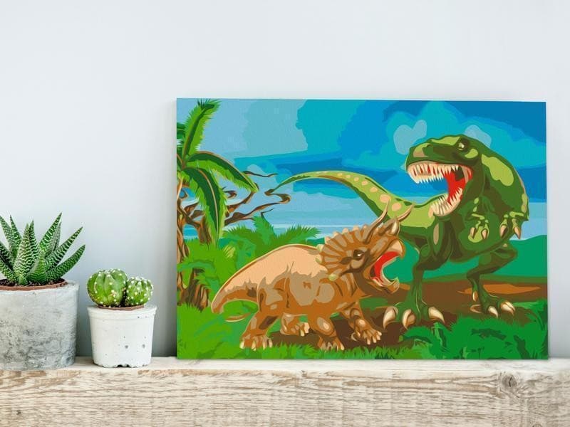 Quadro fai da te Fight for Territory in Poster e stampe Collezione Casa - Trebisacce, commercioVirtuoso.it