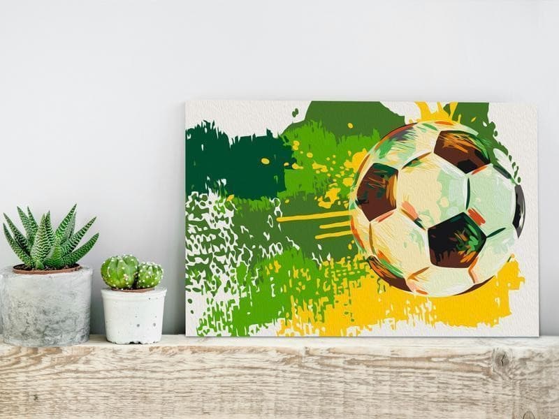 Quadro fai da te Football Emotions in Dipingere con i numeri Collezione Casa - Trebisacce, commercioVirtuoso.it
