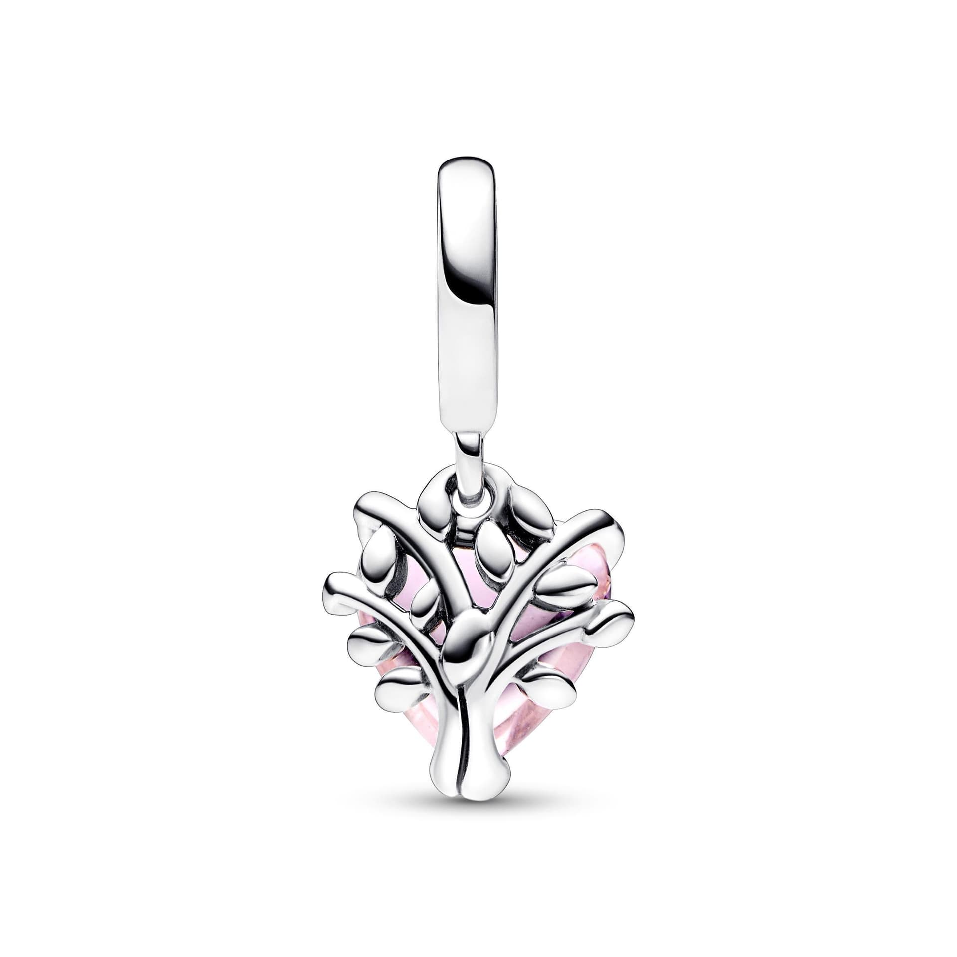 Pandora - Charm Pendente Albero della Famiglia Rosa in Bead Charm Alba Gioielli - Casoria, commercioVirtuoso.it