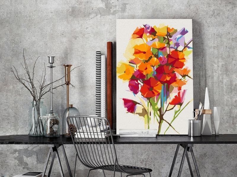 Quadro fai da te Summer Flowers in Poster e stampe Collezione Casa - Trebisacce, commercioVirtuoso.it