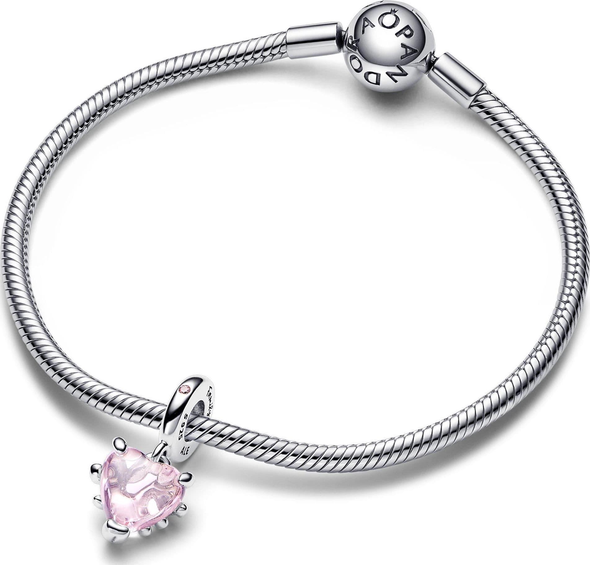 Pandora - Charm Pendente Albero della Famiglia Rosa in Bead Charm Alba Gioielli - Casoria, commercioVirtuoso.it