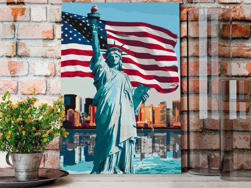 Quadro fai da te Proud American in Poster e stampe Collezione Casa - Trebisacce, commercioVirtuoso.it