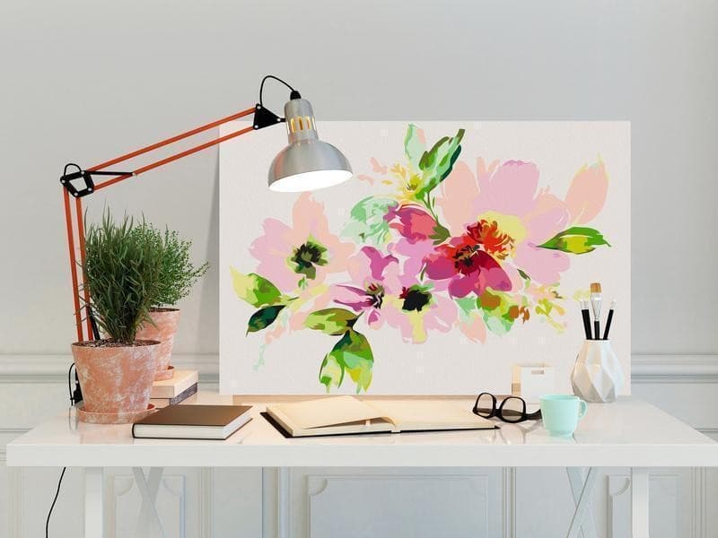 Quadro fai da te Fiori colorati in Poster e stampe Collezione Casa - Trebisacce, commercioVirtuoso.it