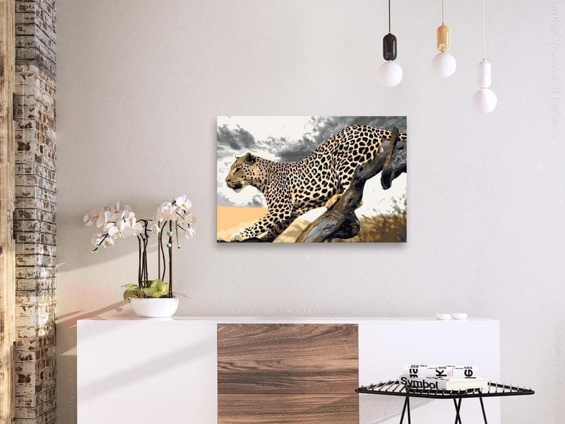 Quadro fai da te Ghepardo in Kit per pittura diamante Collezione Casa - Trebisacce, commercioVirtuoso.it