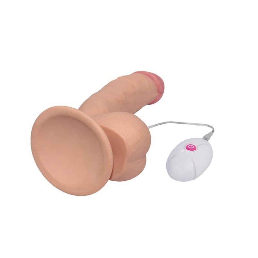 Dildo Realistico con vibrazione Dildo Ultra Soft Dude 7.5" 18 cm in Dildo realistici Sexy Tentazioni - Siracusa, commercioVirtuoso.it