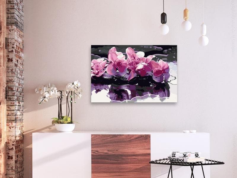 Quadro fai da te Orchidea viola in Poster e stampe Collezione Casa - Trebisacce, commercioVirtuoso.it
