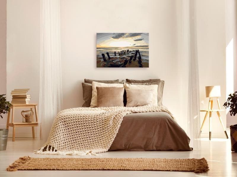 Quadro fai da te Spiaggia (sorgere del sole) in Poster e stampe Collezione Casa - Trebisacce, commercioVirtuoso.it
