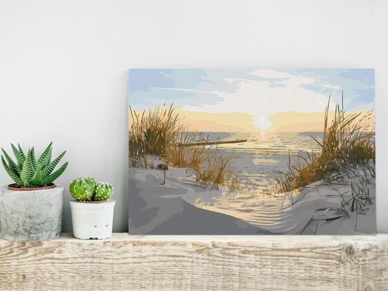 Quadro fai da te Luminose dune in Kit per pittura diamante Collezione Casa - Trebisacce, commercioVirtuoso.it