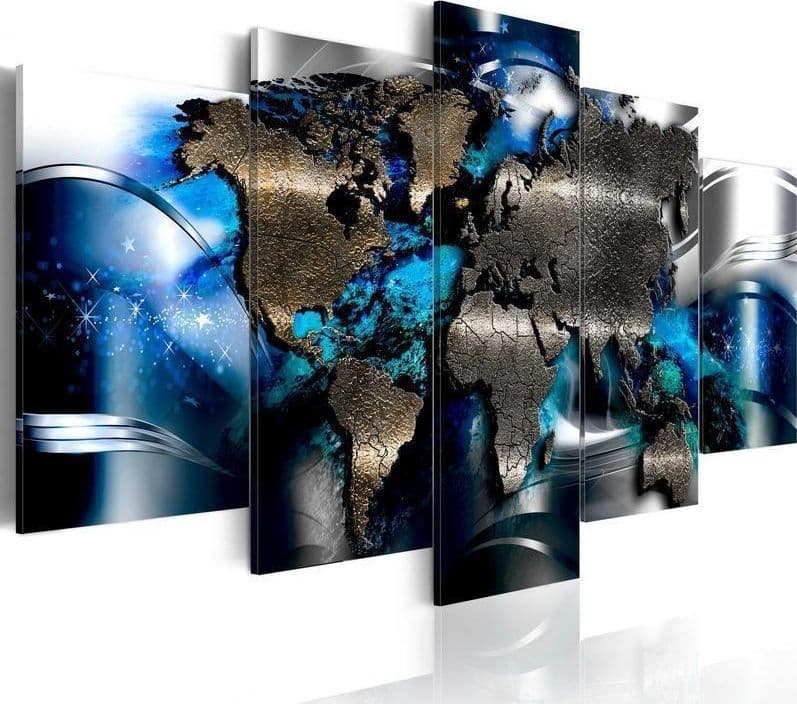 Quadro Con accento azzurro in Poster e stampe Collezione Casa - Trebisacce, commercioVirtuoso.it
